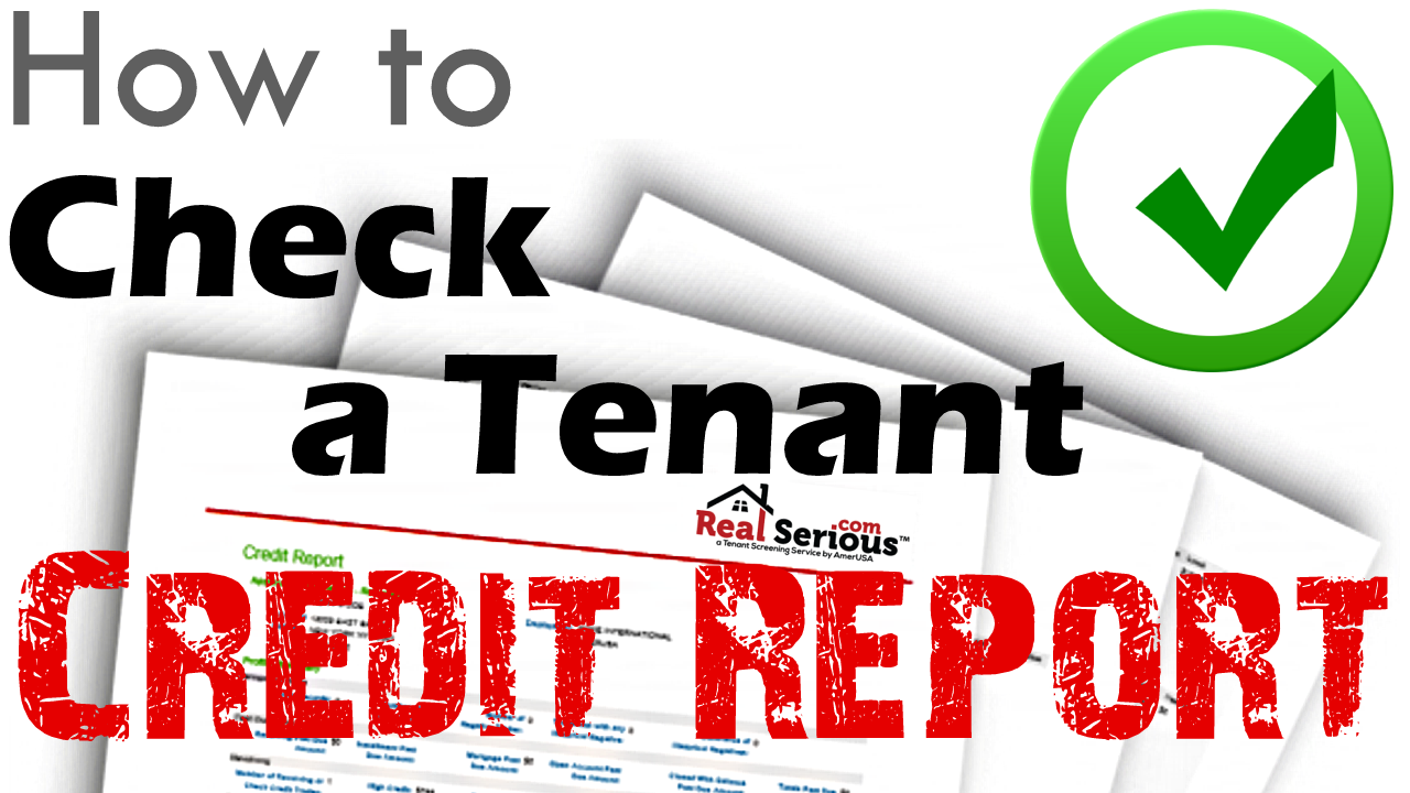 How to Check Tenant Credit Report